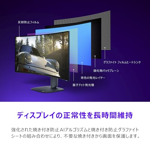 Alienware 240Hz QD-OLEDゲーミング モニター 7