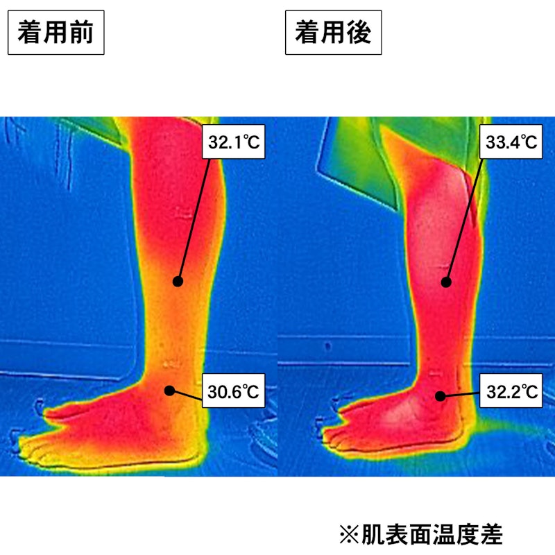 王様の裏起毛 レッグウォーマー 8