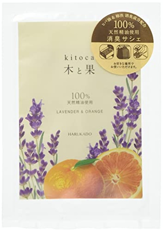 木と果 消臭サシェ ラベンダー&オレンジ 1