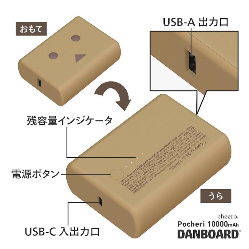 Pocheri Danboard ver. 10000mAh 2