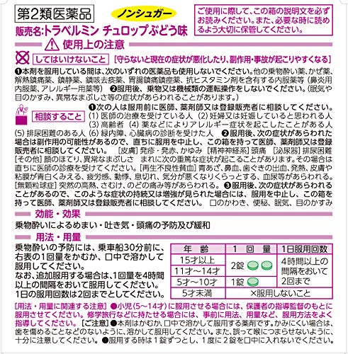 トラベルミン チュロップ 2