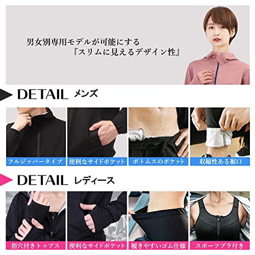 サウナスーツ 3点セット 4