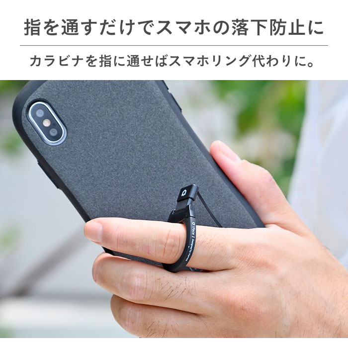 Quick Release カラビナ リングストラップ 5