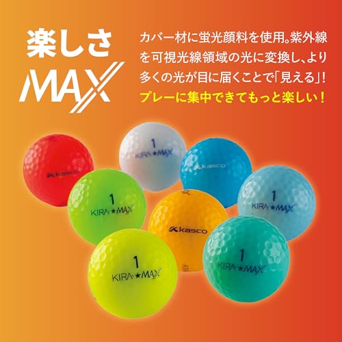 KIRA MAX ゴルフボール 6