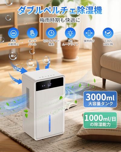 ペルチェ式除湿機のおすすめ人気ランキング【2026年5月】 | マイベスト