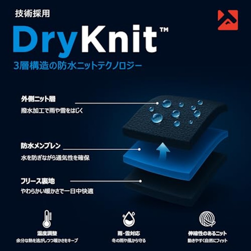耳当て付き ニット帽 3