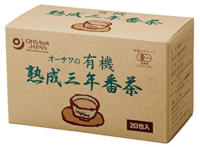 オーサワの有機熟成三年番茶 1