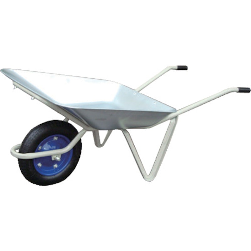 一輪車 2才浅型 パンクレス車輪付 日本製(猫ネコねこ車) 1