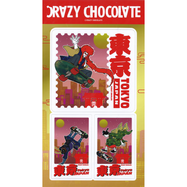 CRAZY CHOCOLATE コレクションステッカー 1