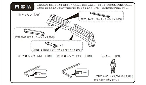 TULIPA G4 ルーフレールタイプ 3