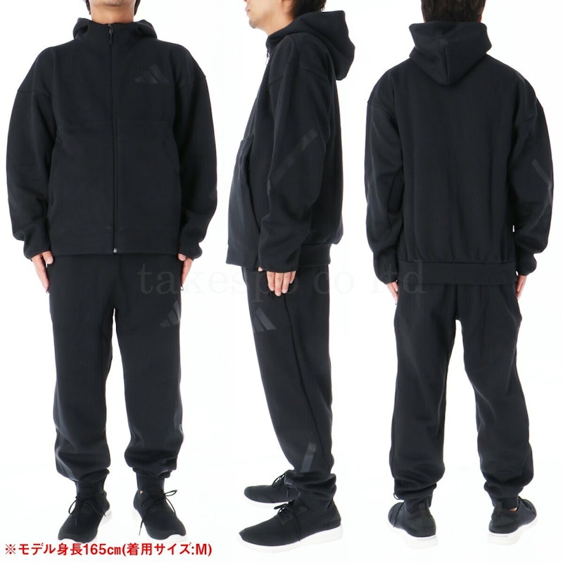 フード付きトラックジャケット・パンツ 3