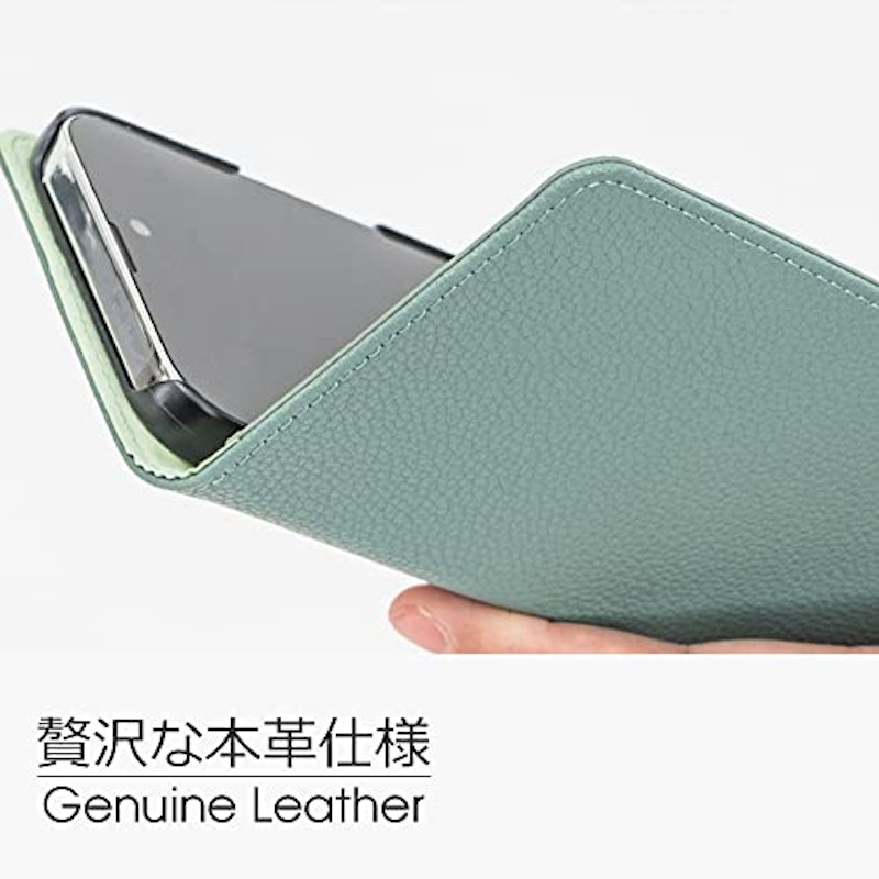 本革手帳型スマホケース 2