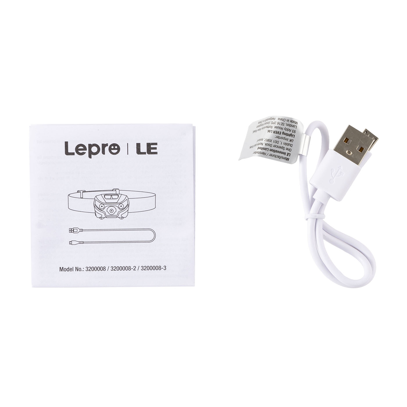 USB充電式 LEDヘッドライト 8