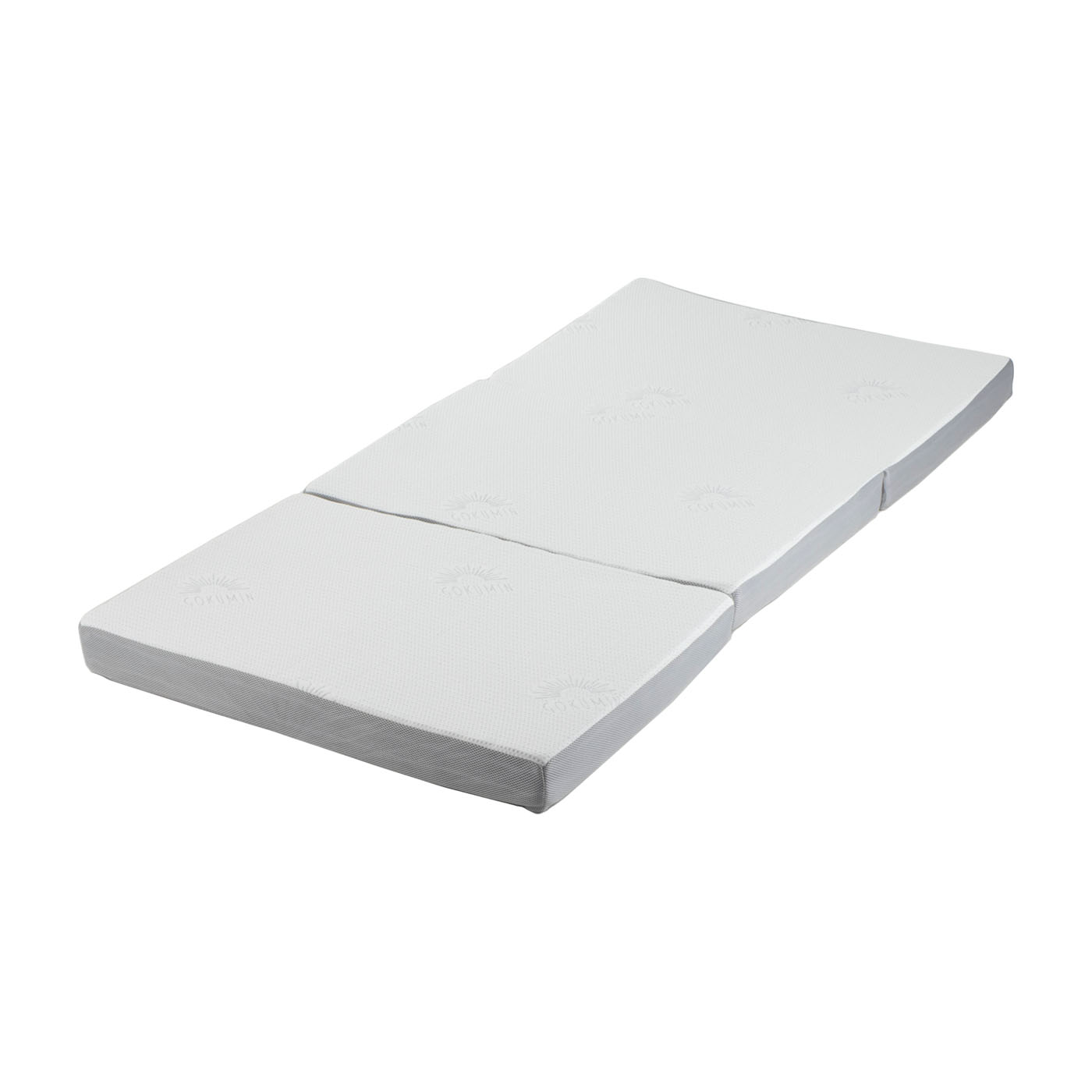 GOKUMIN プレミアムグランマットレス ダブル 三つ折り ホワイト 三つ折り×2層構造で叶う寝心地27パターン】プレミアムグラン