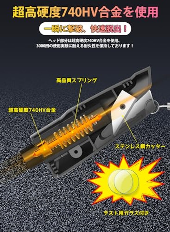 緊急脱出ハンマー 2