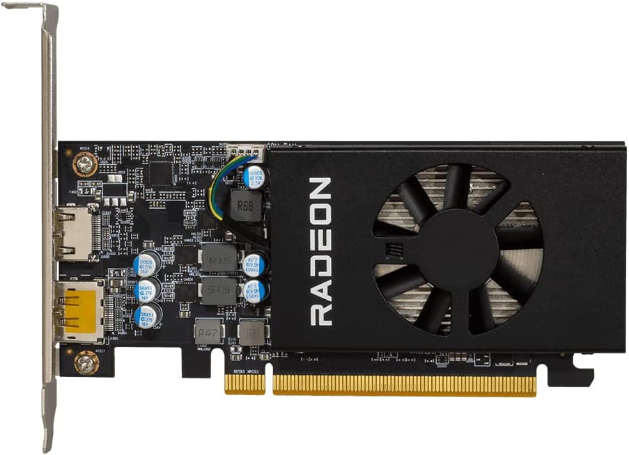 Radeon RX 6400 搭載 ロープロファイル対応 グラフィックボード 2