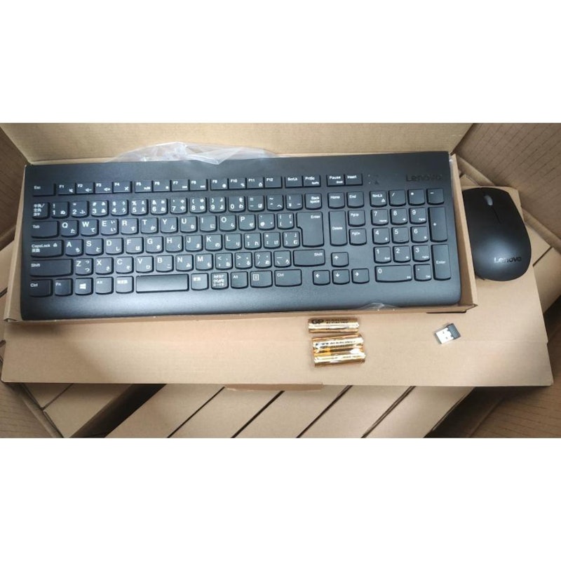 エッセンシャル ワイヤレス キーボード&マウス 5
