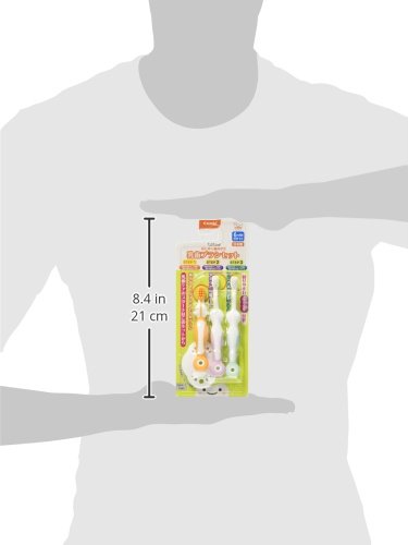 テテオ はじめて歯みがき 乳歯ブラシセット 3