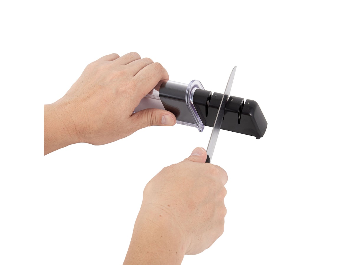 貝印 関孫六 ダイヤモンド&セラミック シャープナー AP0308を 貝印 関孫六 ダイヤモンド&セラミック シャープナー AP0308を