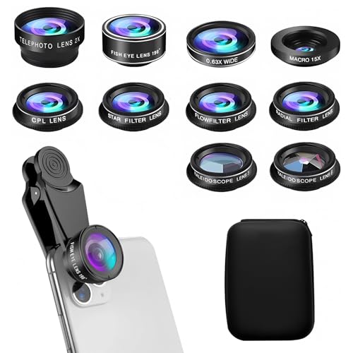 クリップ式レンズ スマホ用撮影セット 1
