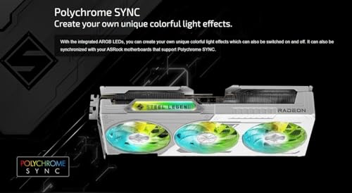 AMD Radeon RX 9060 XT Steel Legend 16GB OC 4