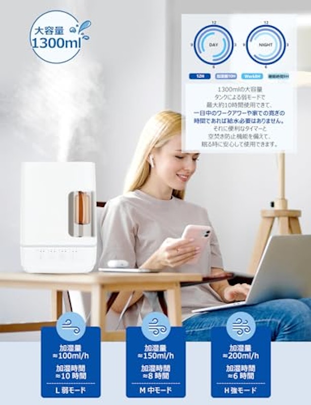ENERG e's Cube Ex 加湿器 4