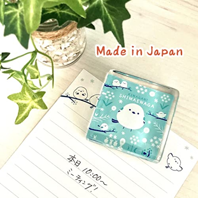 きながにシマエナガ 文鎮 3