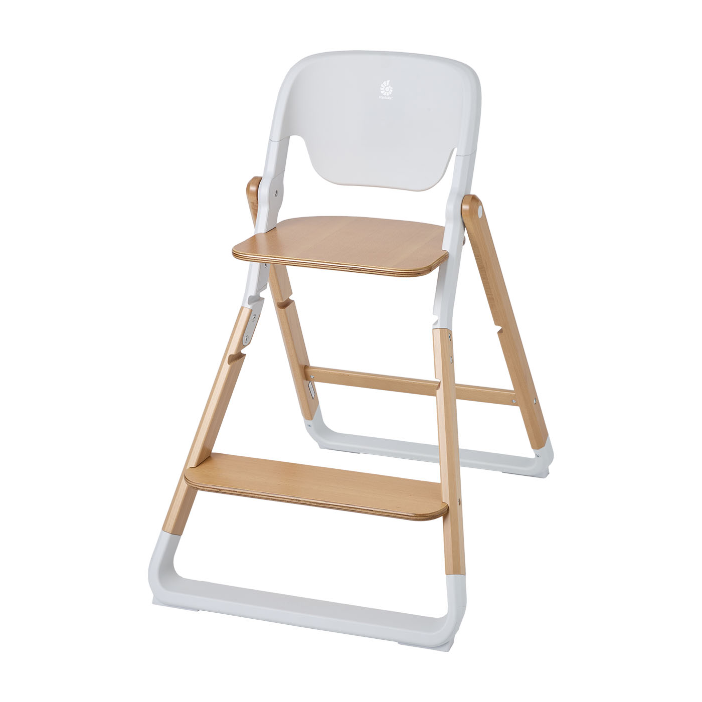 澤田木工所　木製　ハイローチェア 子供椅子　【高さ調節・折りたたみ可能】 JTC セットアップハイローチェア ベビーチェア 折りたたみ ハイチェア
