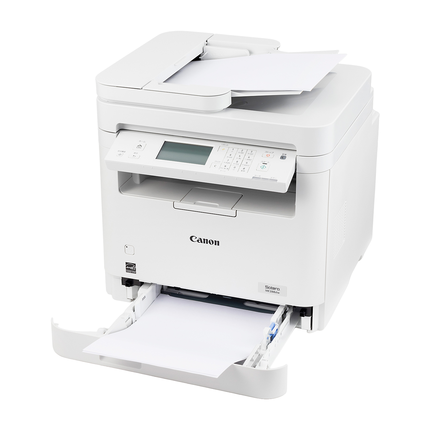 キャノン　ファミリーコピア　複写機　スキャナー機能付きレーザープリンター キヤノン Satera A4モノクロレーザー複合機 MF288DWを検証レビュー