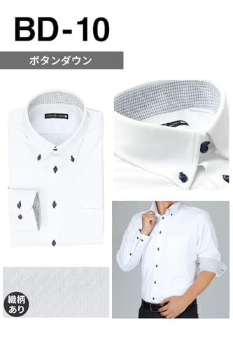 長袖ニットワイシャツ 3