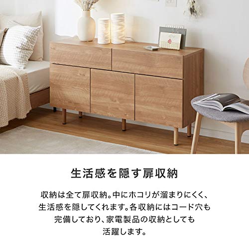 木製サイドボード 4