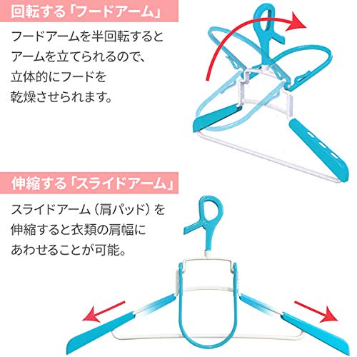 らくらくパーカーハンガー 3