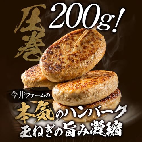 淡路島玉ねぎジャンボハンバーグ 4