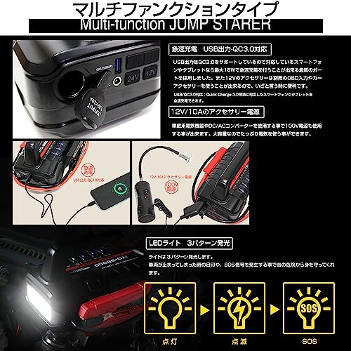 マルチファンクションジャンプスターター ITO-5600 6