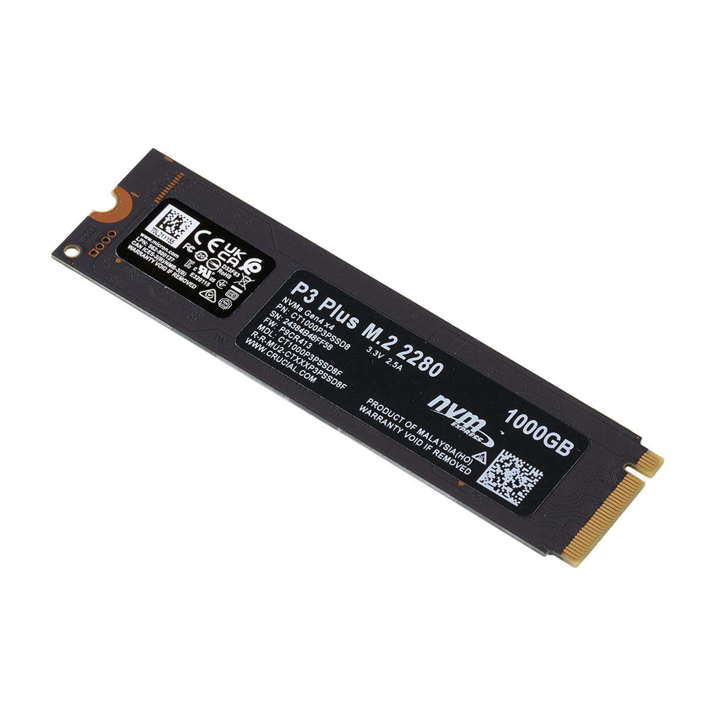 Crucial P3 Plus CT1000P3PSSD8JPの口コミ・評判は？実際に使ってよい