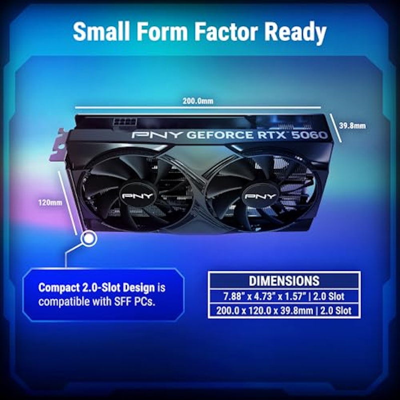GeForce RTX 5060 8GB Overclocked Dualfan 2
