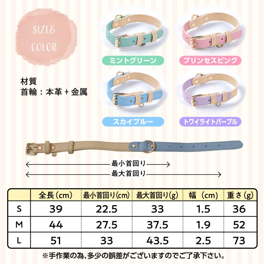 レザー首輪 5