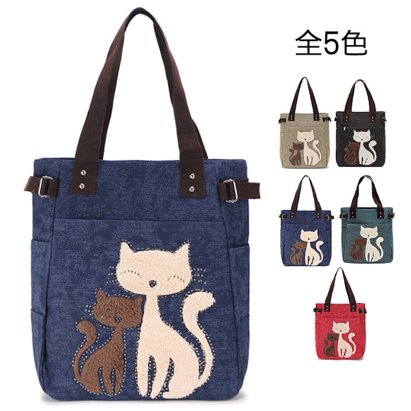 トートバッグ 猫柄 1