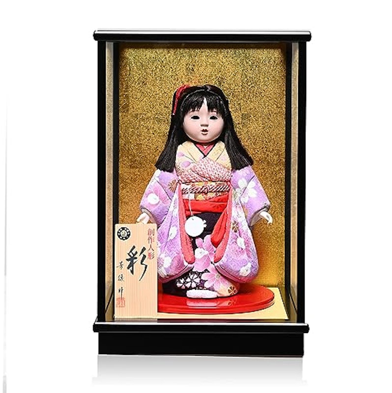 7号木目込京友禅桜花柄衣装市松 1