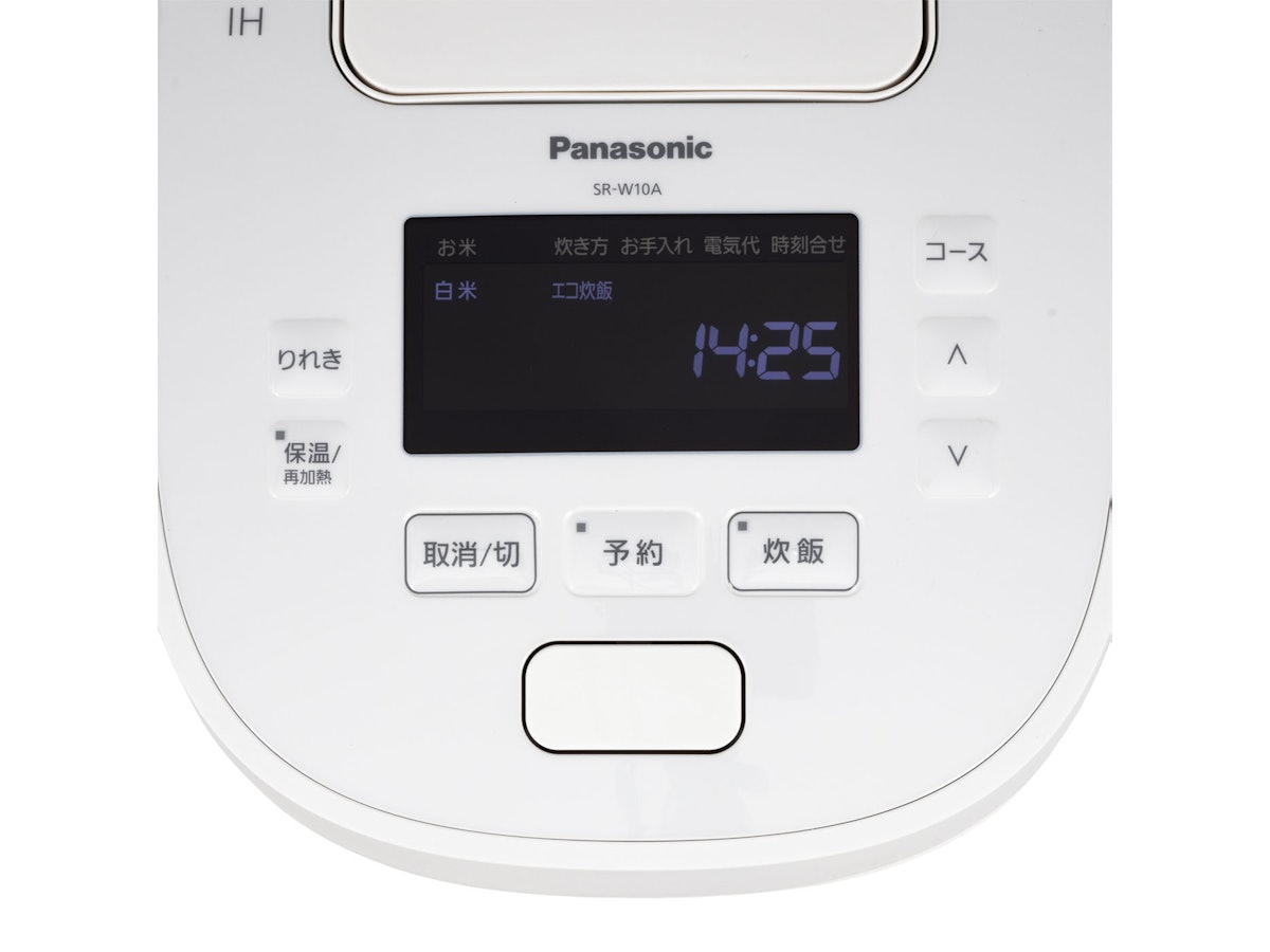 【パナソニック】 炊飯器 SR-W10A-W パナソニック おどり炊き 可変圧力IHジャー炊飯器 SR-W10Aを