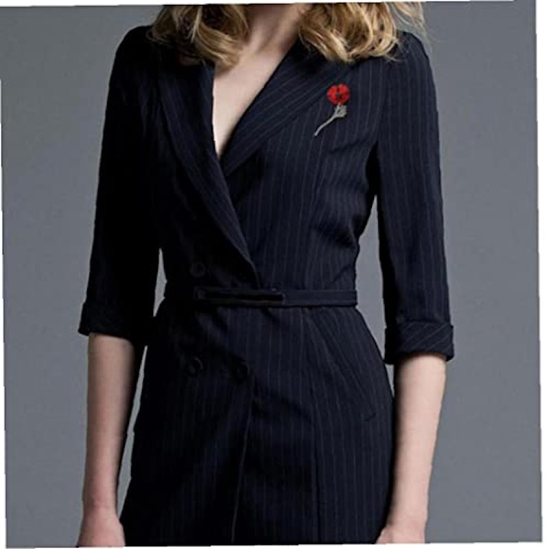 ケシの花ブローチ 3