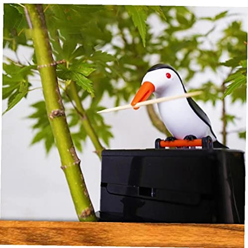鳥つまようじディスペンサー 3