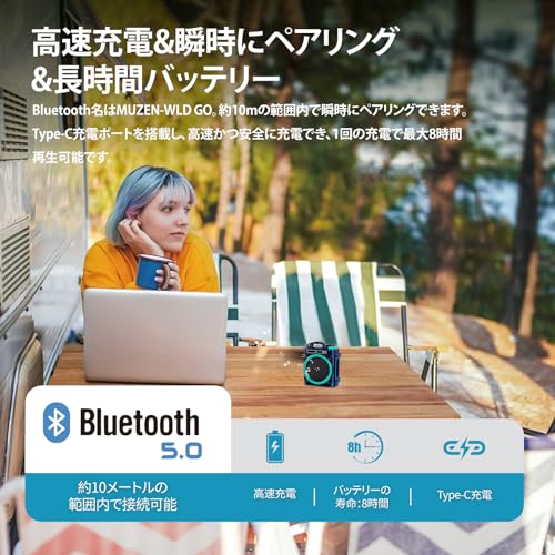 Wild Go Bluetooth スピーカー 4