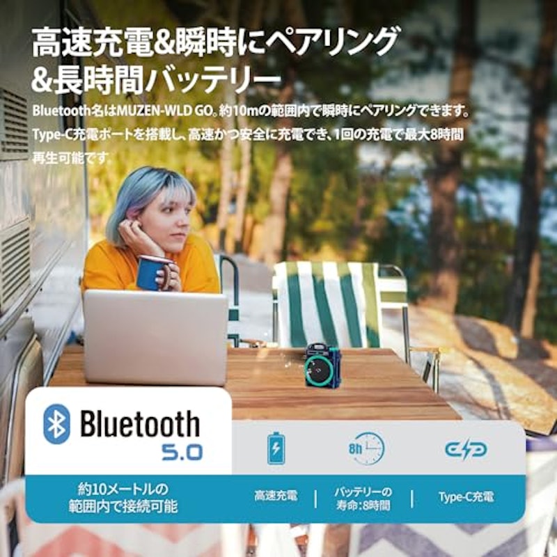 Wild Go Bluetooth スピーカー 4