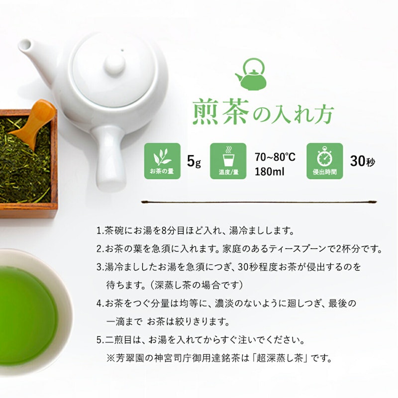 名人憲太郎 煎茶ほうじ茶セット 桐箱入り 9