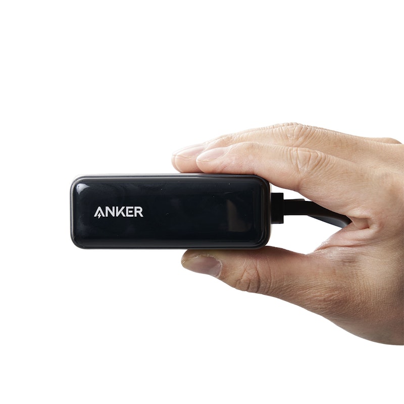 Anker Power Bank (30W, Fusion, Built-In USB-C ケーブル) 6