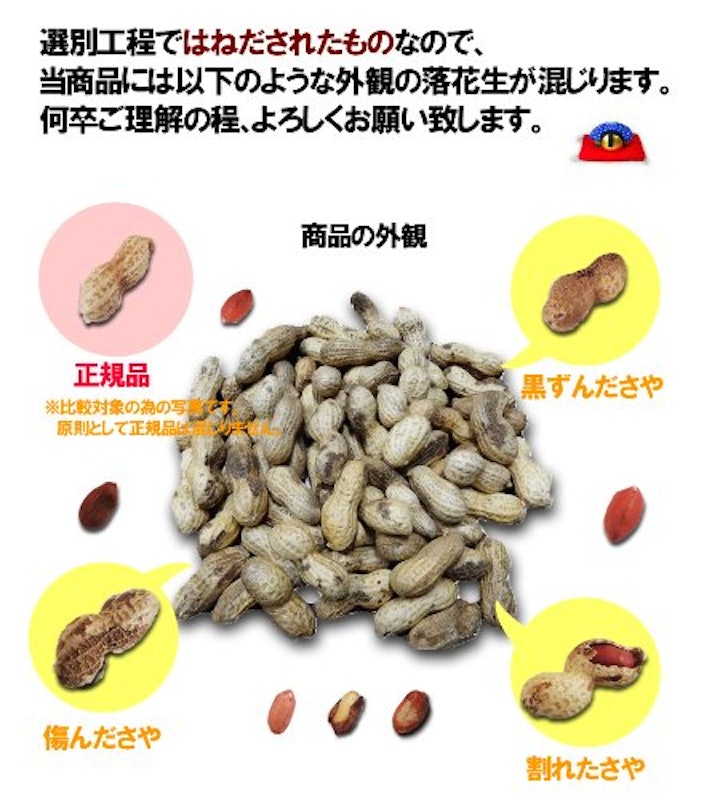 千葉県産落花生 さや煎り はねだし 2