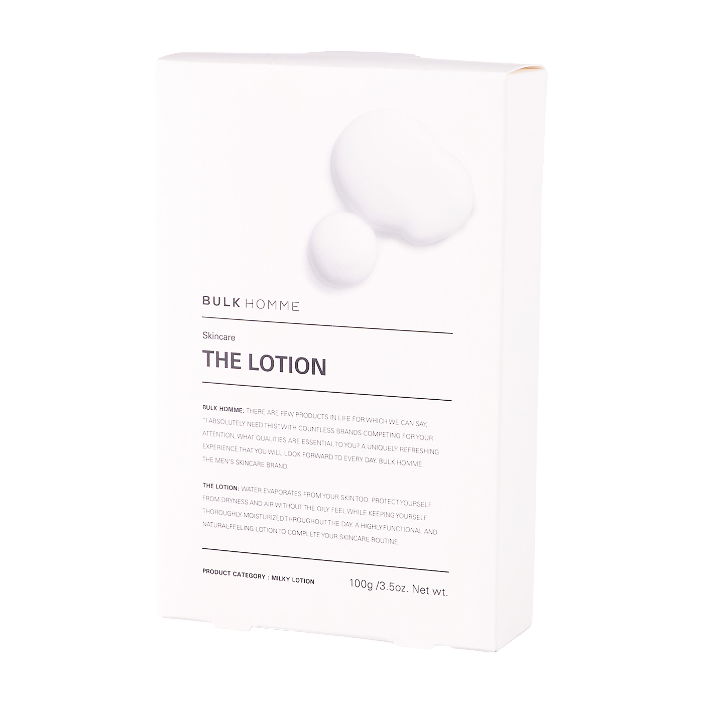 BULK HOMME THE LOTIONをレビュー！クチコミ・評判をもとに徹底検証