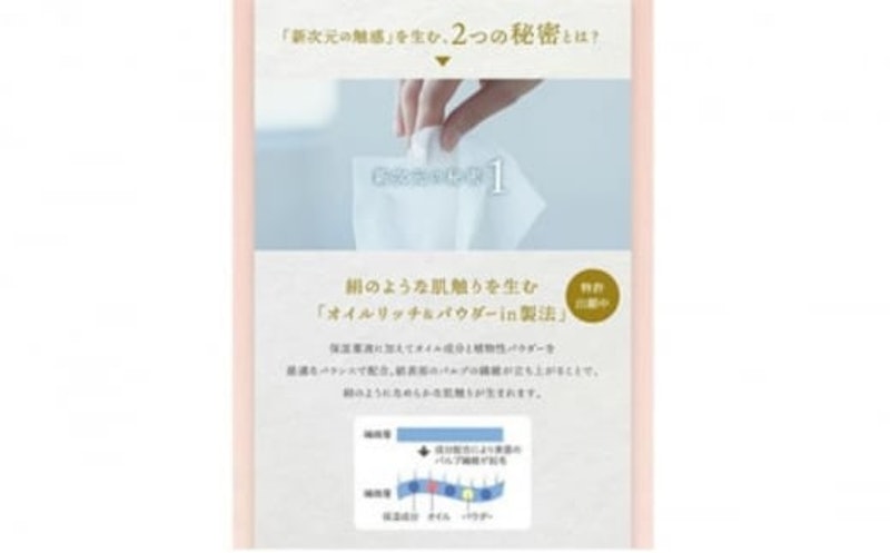 新保湿ティッシュ 絹雲 7