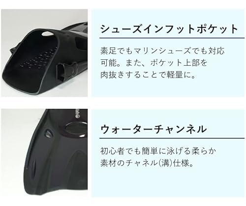シュノーケリング専用フィン 5